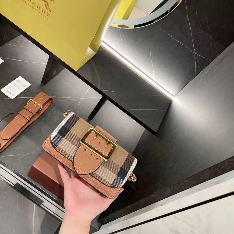

Designer Luxury Bags For Women High Quality Brown Crossbody Handbags Vintage Leather Wallet Paris Plaid The Totes Bag Fashion Purses 8RSQ