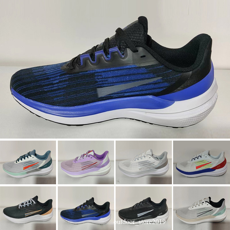 

Trainer Sports Running Shoes Pegasus V9 Sneakers Sandals Triple Midnight Navy Chlorine Ribbon Multi Anthracite Be True Turbo Zoom Flyease 35-45, Color 3