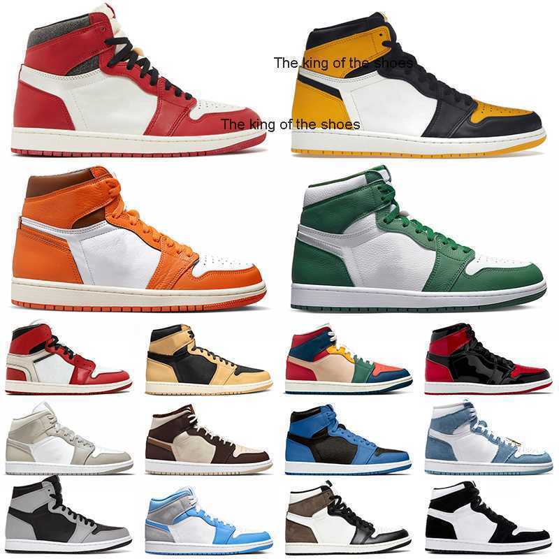 

2023 OG2023 OG 1 Fashion Jumpman Basketballs Shoes 1s Yellow Toe Offs White Stealth Gorge Green High OG Heirloom Women Sports Starfish Multi Color Men, B23 36-46 travis scotts cactus jack