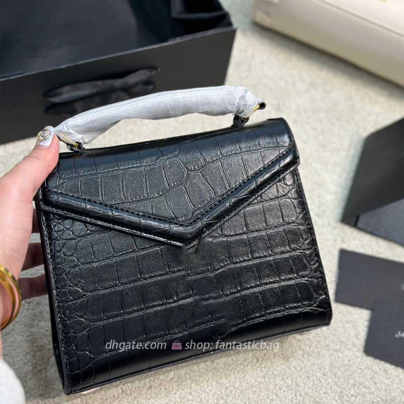 

Fashion Kylie bag senior sense of crocodile crossbody handbag versatile simple small square package