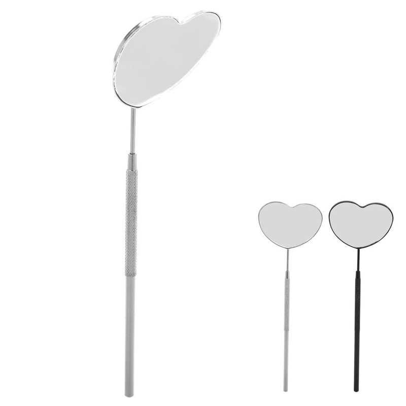 

False Eyelashes Eyelash Extension Mirror Smooth Makeup Knurled Handle Lash For Home TravelFalse