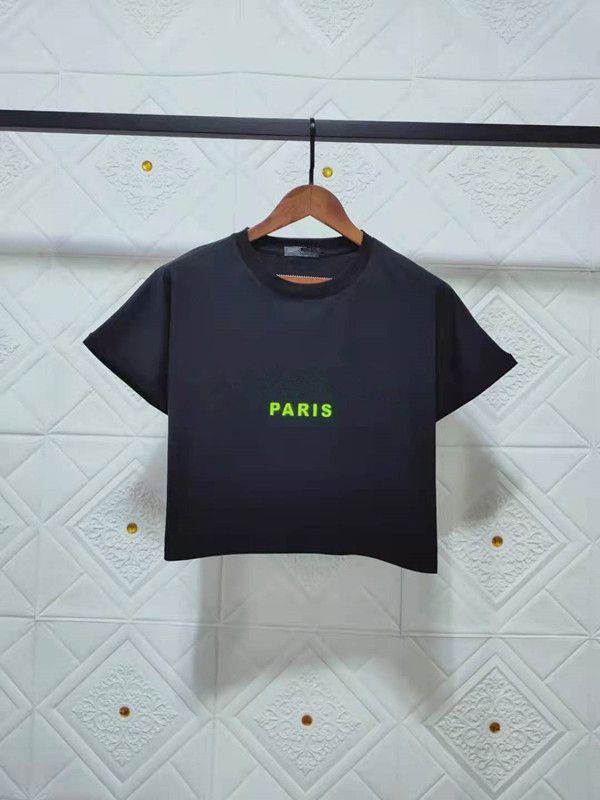 

Woman Shirts Clothing Women Tops Womens T Shirt Crop Top Tee Designer Clothes Tshirt Cotton Short Sleeve Letter Print Fashion 20ss Summer Pullover Female Black Rock, White+black letter