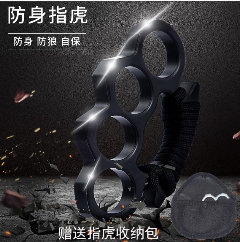 

Protective Gear Arival Black Alloy Knuckles Duster Buckle Male And Female Selfdefense Four Finger Punches555251R Drop Delivery Sport Dhhry, Cred