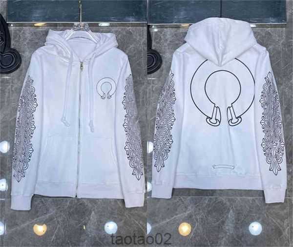 

Men's Hoodies Sweatshirts Designer Hearts Hoodie Chromes Mens Hoody Clothing Hooded Ch Cross Flower Arm Front Printed Horse107m, 64