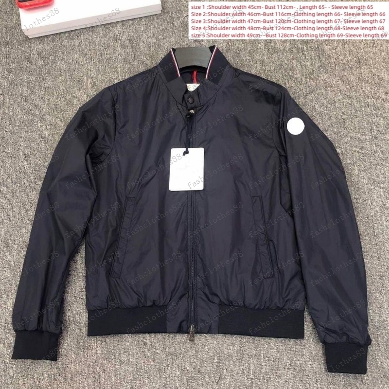 

Franch luxury brand windbreaker mens hooded jacket Lightweight sun protection clothing spring summer jackets Sleeve arm NFC Designers Men S Clothings RNDJ