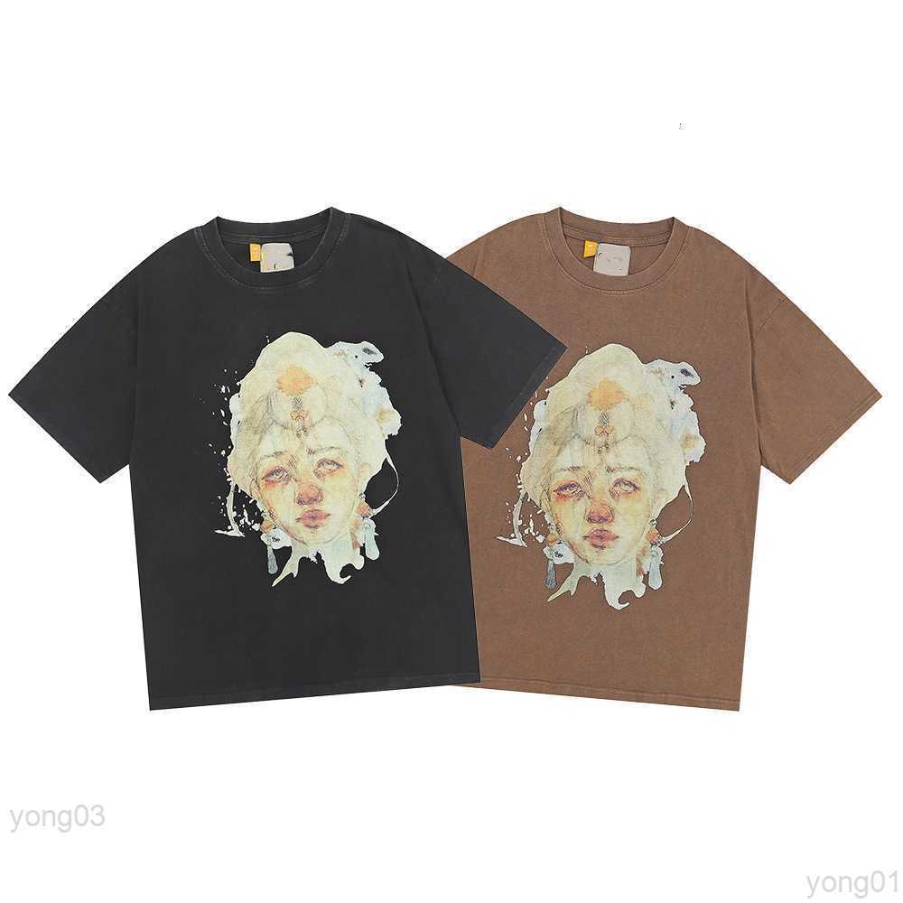 

Men's T-shirts Men Shir Mens Designer Shirs Galleryes Fleece Reflecive Prin Qualiy Oversize Sree Rero Coon Dep Ani-pilling Spors, Style no.12