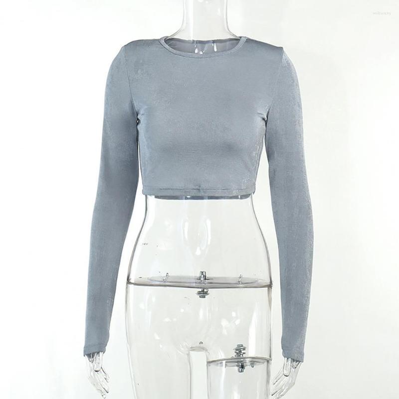 

Women' Blouses Women T-Shirt Stylish Slim Fit Basic Crop Tops Apparel Super Soft Sweatshirt, Blue