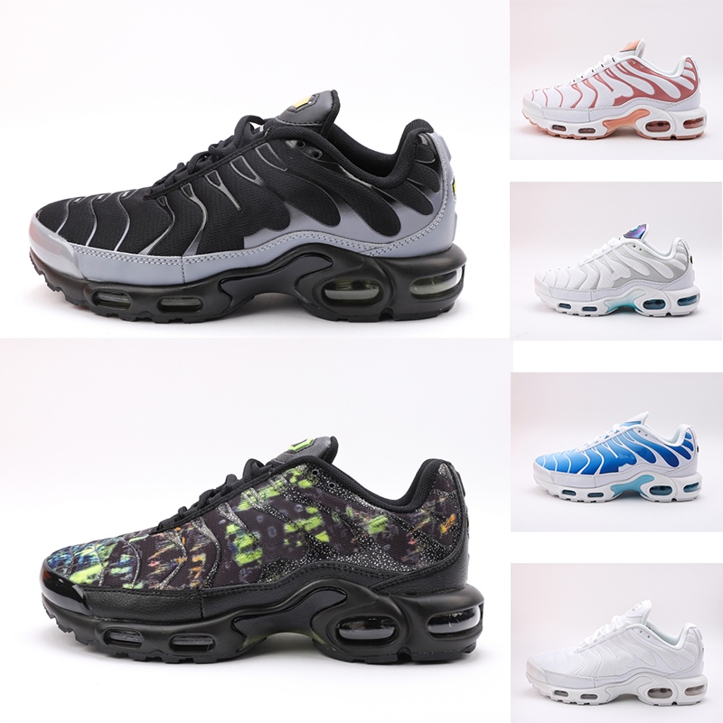 

Running Shoes Mens Trainers Sports Sneakers Triple Black White Hyper Sky Blue Fury Jade Laser Wolf Grey Outdoor 2022 Men Women Tn Plus 3 Terrascape 156, 09