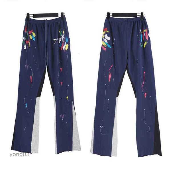 

Galleryes Ink Patching Hand-painted Pants Designer Dept Sweatpant Splashing Graffiti Pant Men's Women's Sports Micro Flare 2q2jj 5se7y, Details