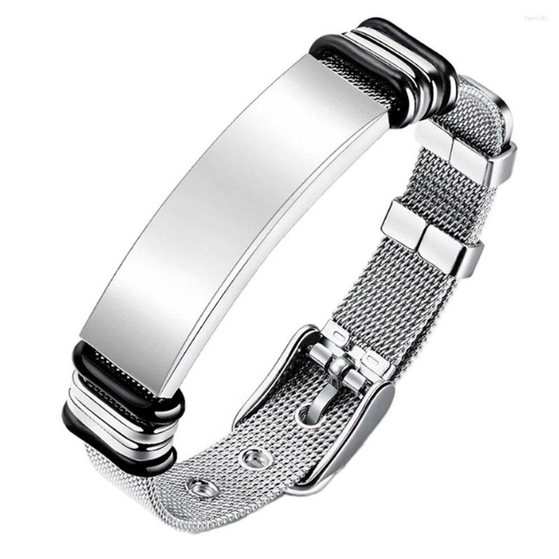 

Charm Bracelets Men's Stainless Steel Bracelet Fashion Gift