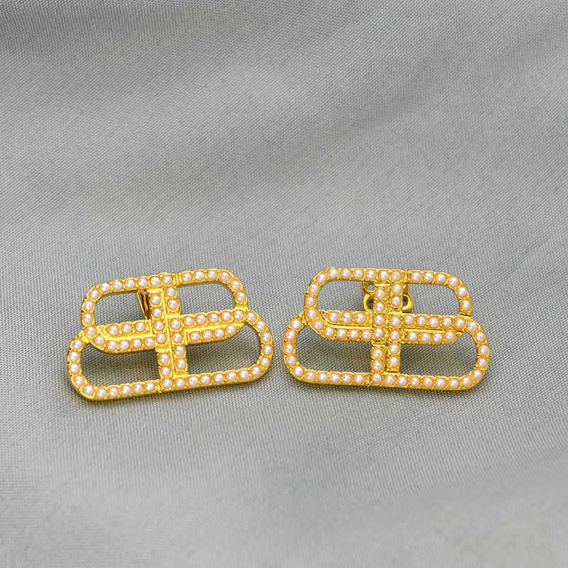 

Designer Jewelry b Earrings New Paris home Earrings women's high face value net red same Earrings atmospheric fashion pearl earrings