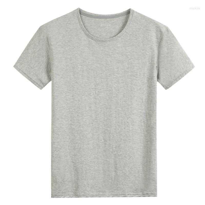 

Men's Suits 1021 Summer Men's Cotton T-Shirt Solid Color Soft Touch Fabric Basic Tops Tees Casual Men Clothing Fashion, 1021-2