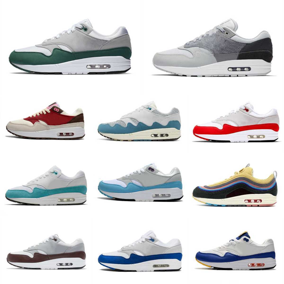 

Trainer Max 1 87 Mens Women Running Shoes Patta Aqua Noise Black Grey AirMaxs Monarch Night Maroon Baroque Airs Brown Cave Stone Saturn Elephant Sports Sneakers S69, Please contact us