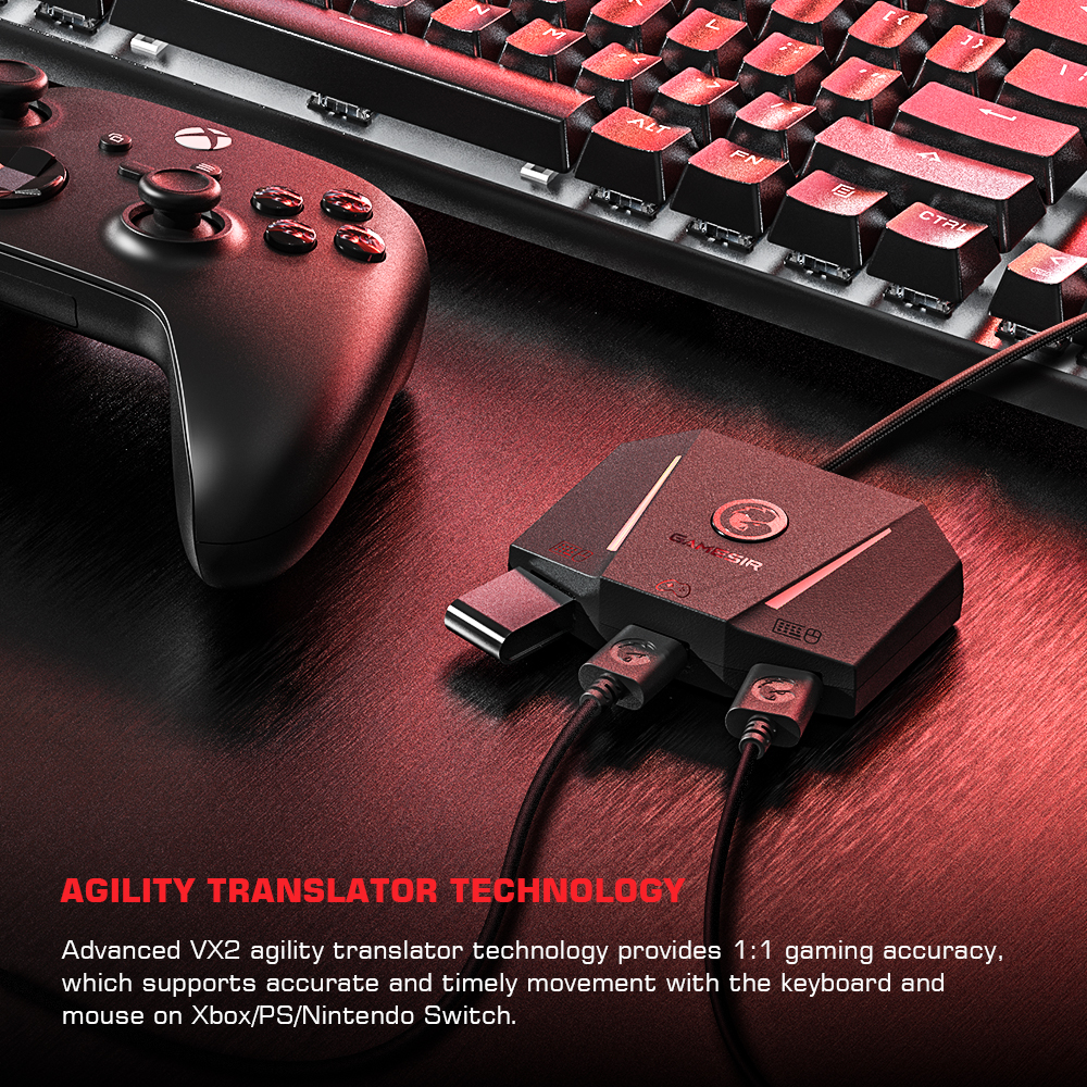 Adaptador Gamesir Vx Para Playstation 5, Suporta Jogar Jogos Ps5 Com Ps5/ps4/xbox  Series X/xbox Series S/switch Pro Controladores - Adaptador Para Receptor  Usb - AliExpress