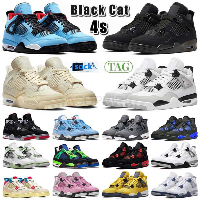 

designer shoes jorden 4 jordas 4 basketball shoes military black cats travis scot. cactus jack offs white sail jumpman 4 seafoam 4s iv bred photon dust sandal, # 36-47 white cement