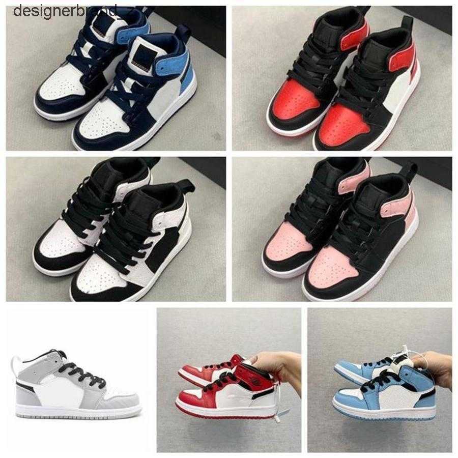 

Designer Jordns Infants Jumpman J1 Kids Basketball Shoes Children Game Royal Scotts Obsidian Chicago Bred Boys Girls Sneakers Mid Multi XWTI, #5