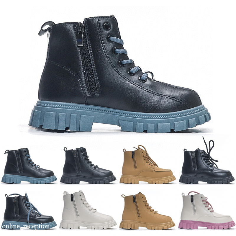 

Kids CAT Shoes Designers Rois Boots Ankle Martin And Nylon Boot Military Inspired Combat Nylon Bouch Attached 22-35, Free socks