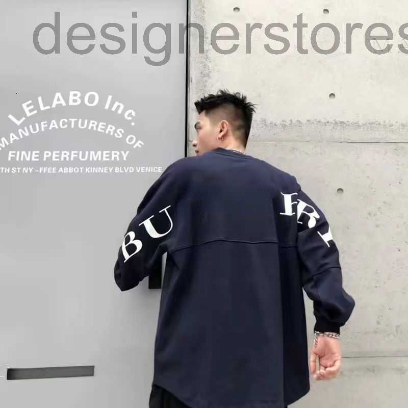 

Men's Hoodies & Sweatshirts Designer Puls size sweater mens sweatsirt cotton long sleeve tsirt burb designer sweaters men women oodies oversize pullover jacket E9PQ, Black