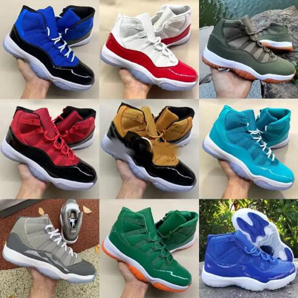 

Jumpman 11 Cherry Basketball Shoes Men Women 11s Low Pure Violet Midnight Navy Cool Grey Bred Concord 45 Mens Trainers Sport Sneakers, Color 23