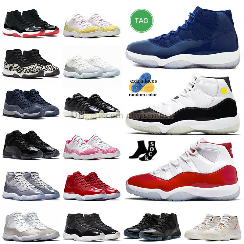 

Jumpman 11 high navy blue patent basketball shoes j 11s cherry white and red animal instinct snakeskin yellow pink low cement grey cool grey jubilee j11s pure sneakers, A41 40-47 navy blue