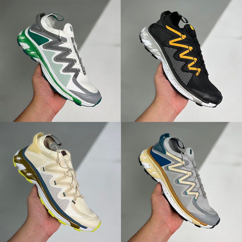

France XT-RUSH mens casual shoes slm Quarry Grey Mallard Blue Sail lucky green triple black white volt orange Lomon designer sneakers outdoor men trainers EUR 40-47, Black white red