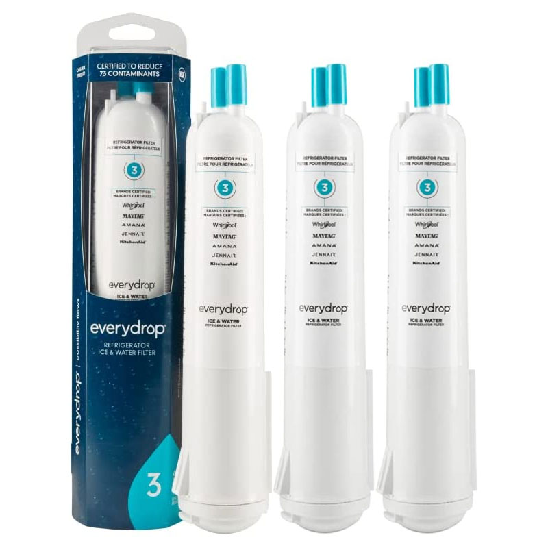 

Everydrop by Whirlpool EDR3RXD1 4396841 4396710 Ice and Water Refrigerator Filter, 9030, 9083, Filter 3, P2RFWG2, 46-9030, 46-9083 Water Filter, 3 Packs
