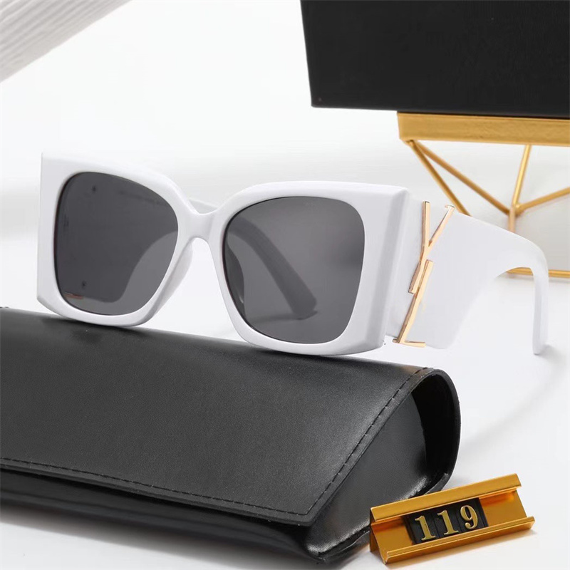 

Fashion Brand Sunglasses For Woman Beach Adumbral UV380 Full Frame Polarized Eyeglasses Men Drive Sun Glasses Luxury Letter Casual Eyewear