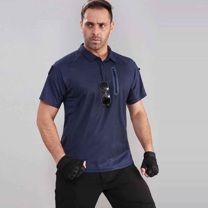 

Men' T Shirts Tactical Camouflage Quick-drying Short-sleeve T-shirt Breathable Wear-resistant Ultra-light Skin-friendly Military Cargo, Black