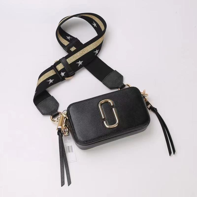 

Fashion all-match Evening Bags New Cross Grain Cowhide Camera Bag Small Square Bag Single Cross Body Wide Shoulder Strap Fashion All-match Women Bag, Aspic