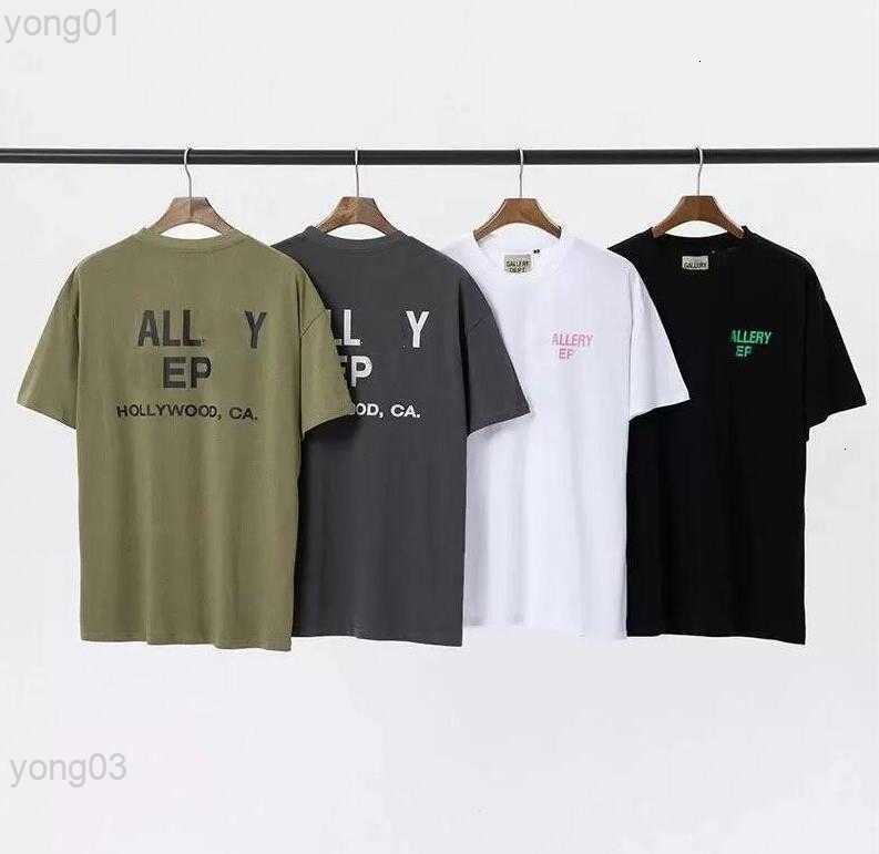 

2023 Galleryse Depts Tees t Shirts Women Designers T-shirts Galleryes Cottons Tops Man s Shirt Luxurys Clothing Men Street, 17