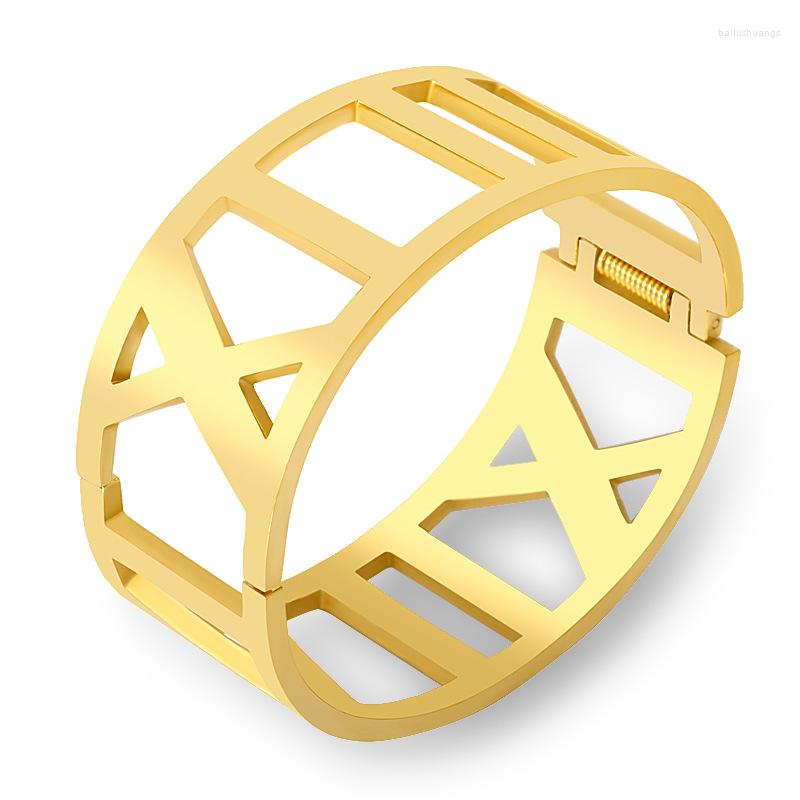 

Bangle Rose Gold Bracelets For Women Luxury Designer Stainless Steel African Jewelry Dubai Fashion Silver Bracelet Chirstmas Gift