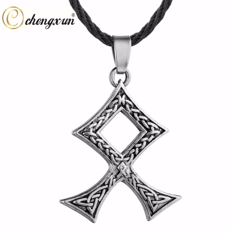 

Pendant Necklaces CHENGXUN Unique Fashion Style Unisex Men Women Necklace Viking Retro Cross Knot Celtic Jewelry Slavic Amulet Collier