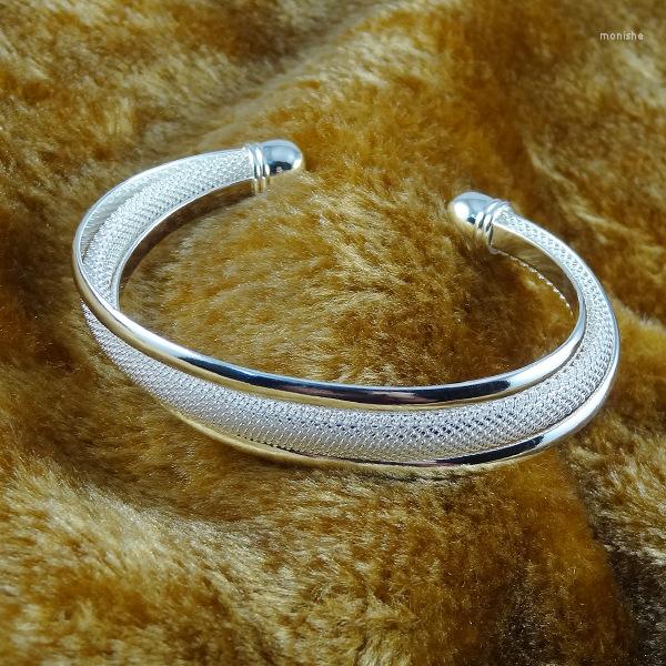 

Bangle Explosions Korean Jewelry Copper Silver Color Bracelet