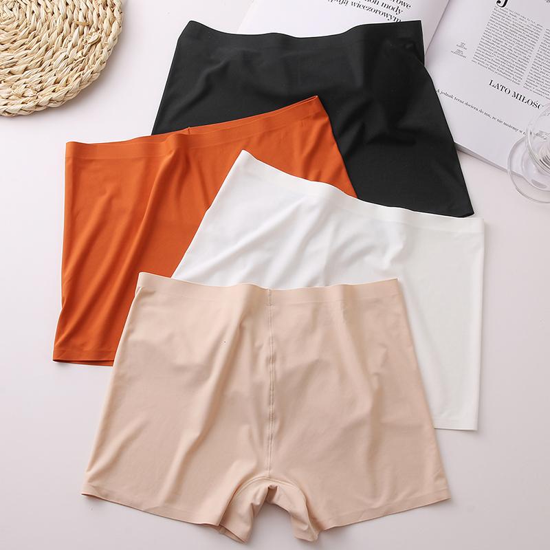

Women's Panties Poblador Silk Women's Women Boxer Shorts Seamless Underwear Solid Underpants Female Lingerie Comfortable Ladies Pantys, Caramel panties