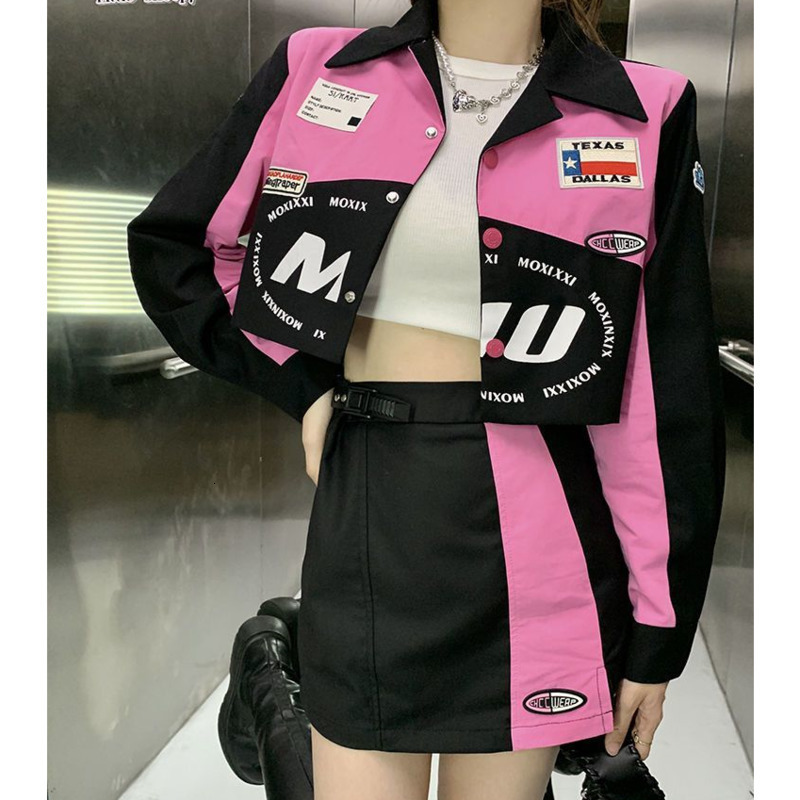 

Two Piece Dress Streetwear Cool Y2K Motorcycle Suit Summer 2000s Aesthetic Mini Dress Dresses Pink Outfits For Women Two 2 Piece Cute Skirt Set 230316, Khaki