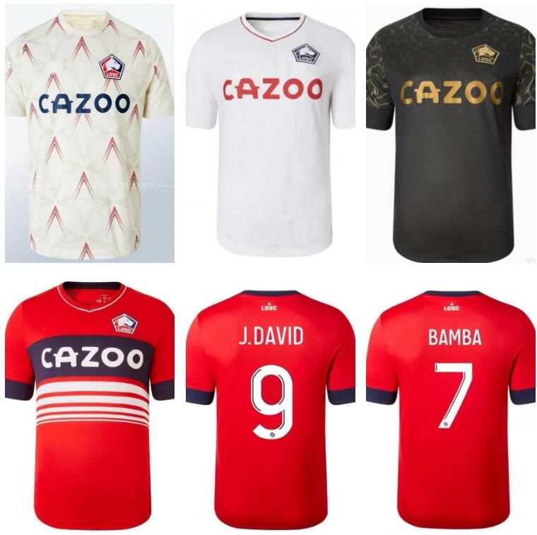 

2022 2023 LOSC Lille soccer jerseys DAVID FONTE BURAK BAMBA YAZICI football shirts 23 JIKONE R.SANCHES T.WEAH L.ARAUJO maillots Men Kids Kit ZZ, 22/23