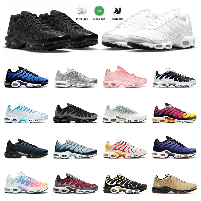 

tns plus tn men running shoes mens sneakers Unity Triple Black White Hyper Blue Atlanta Social FC Pink Gradient women sports trainers size 36-46, 28