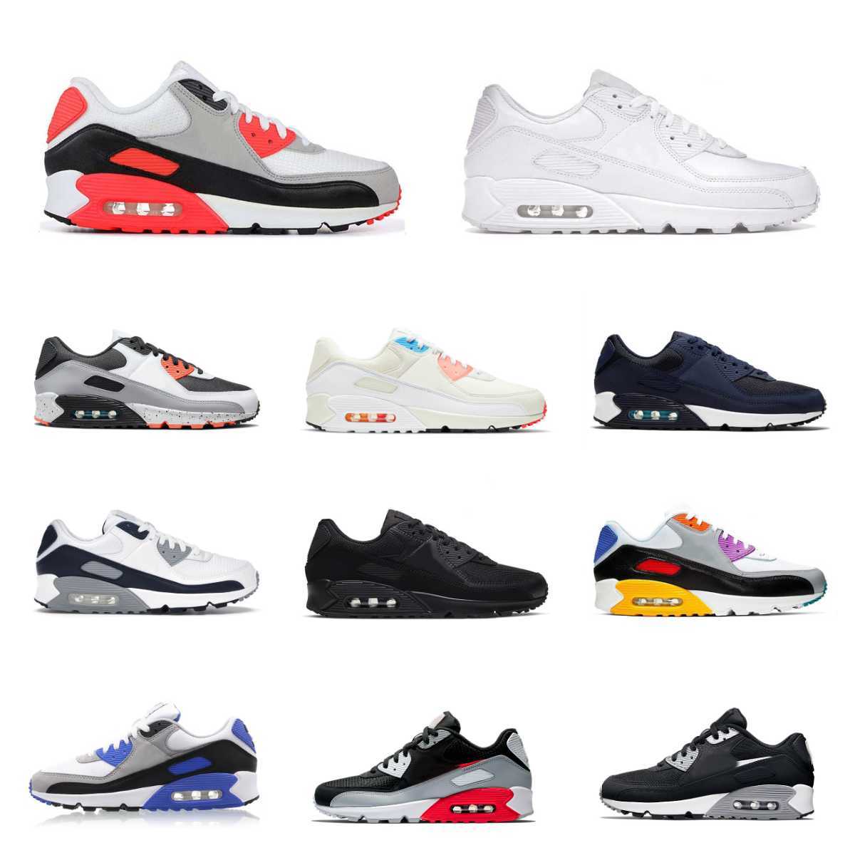 

Trainer Men 90 Sports Shoes Triple White Black Red 90S Wolf Grey Polka Dot Infrared AirMAXS Total Orange Laser Blue Airs Hyper Grape Royal Designer Women Sneakers S68, Please contact us