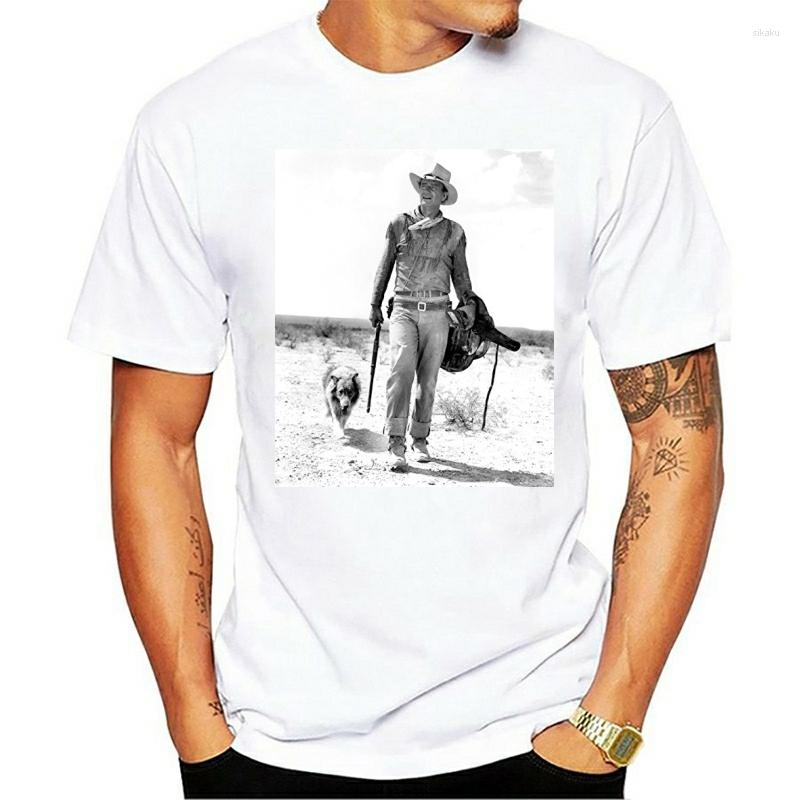 

Men's T Shirts John 2023 T-shirt Wayne Desert, Redmenj6046