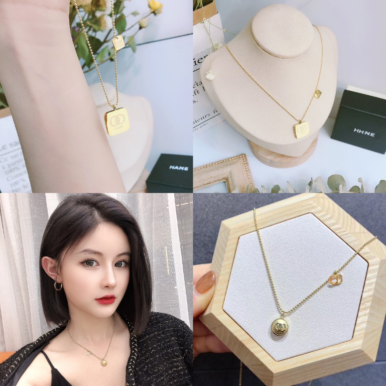 

Exquisite Jewelry Necklaces Collection Luxury Charm Necklace Fashion Popular Designer High-end Design Exquisite Gift Lovers Friends Family Birthday