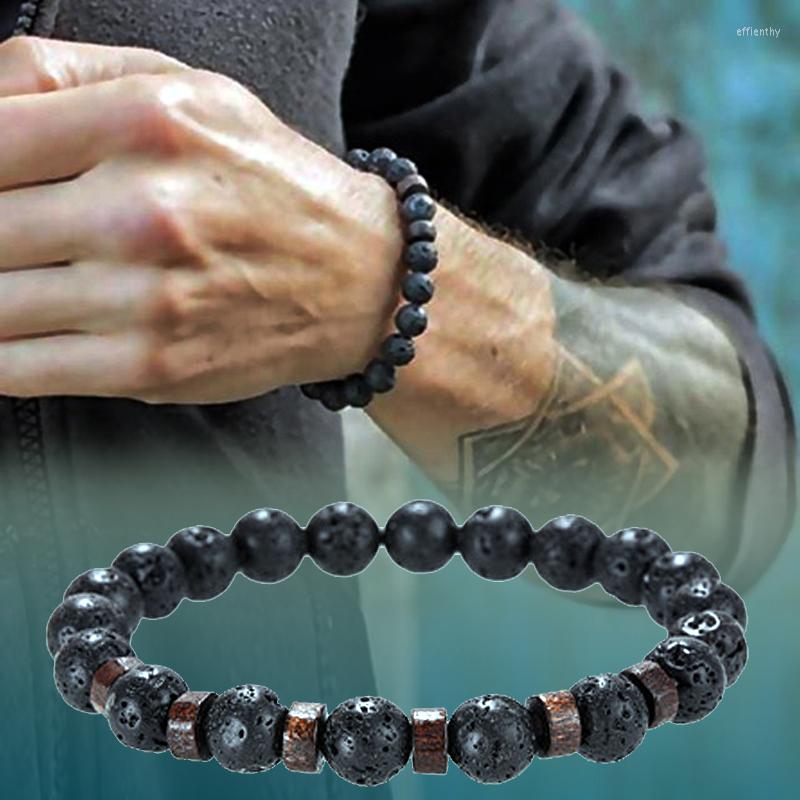 

Charm Bracelets Stone Bracelet/men/for Women/natural/lava/yoga/bracelet Homme Luxury Crown Beads Femme Mens Jewelry Pulseras Hombre