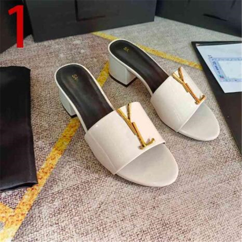 

22 designer High-end Quality High heeled Sandals fashion leather withalphabet women shoe sexy heels Lady Woman shoes