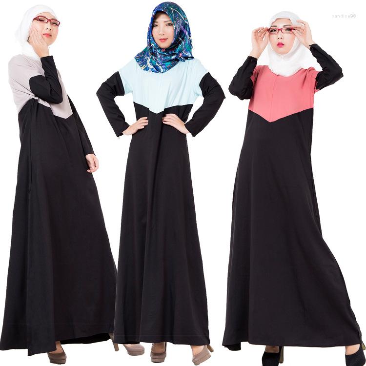 

Ethnic Clothing Women Islamic Dress Adult Muslim Worship Abayas Malaysia Dubai Turkish Lady Girl Clothes Long