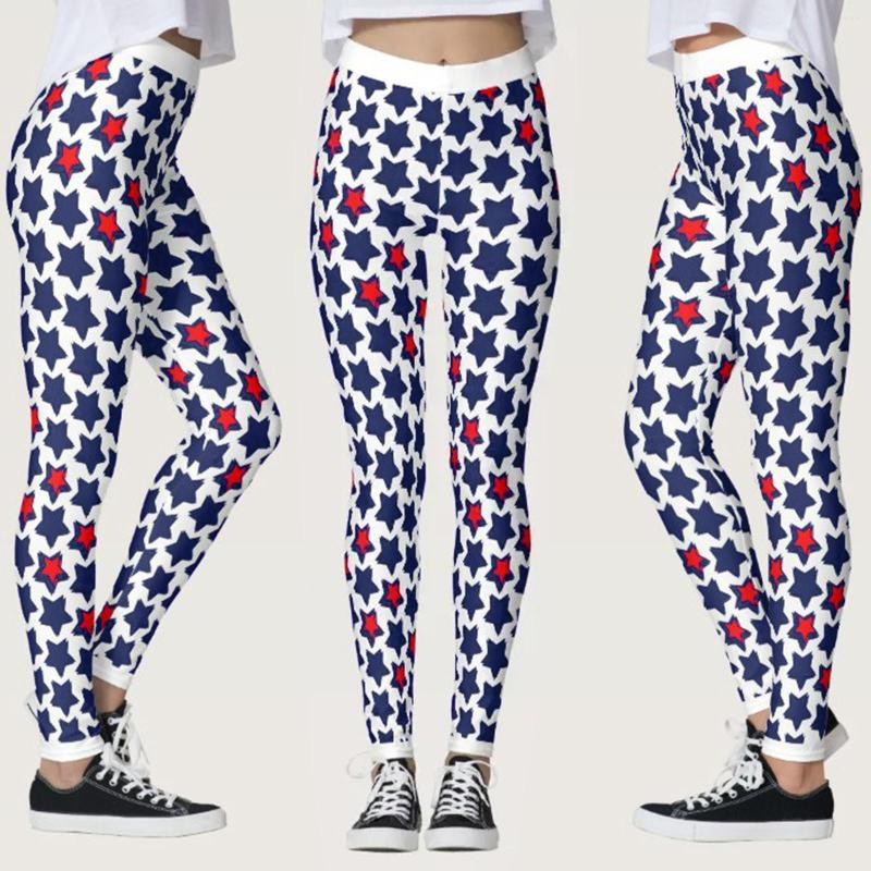 

Active Pants Womens Working Color Running American USA Patriotic For Yoga Flag Pilates Leggings Skinny Custom Women, Grey