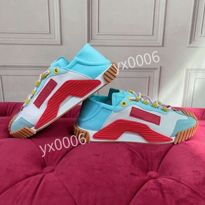 

2023new Women Suede Leather Trainers Fashion Stylist Shoes Leisure Shoe Platform Lace-up Print Sneaker ship within, 01