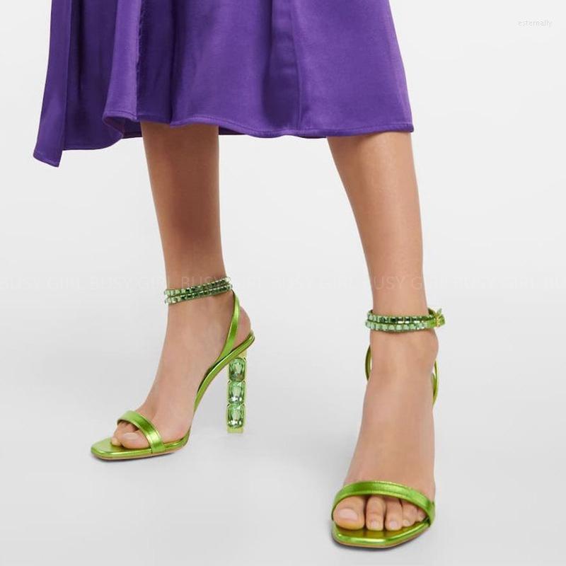 

Dress Shoes Green Word With Female Sexy Color High -heeled Work Daily Skirt Long Heels, Gold
