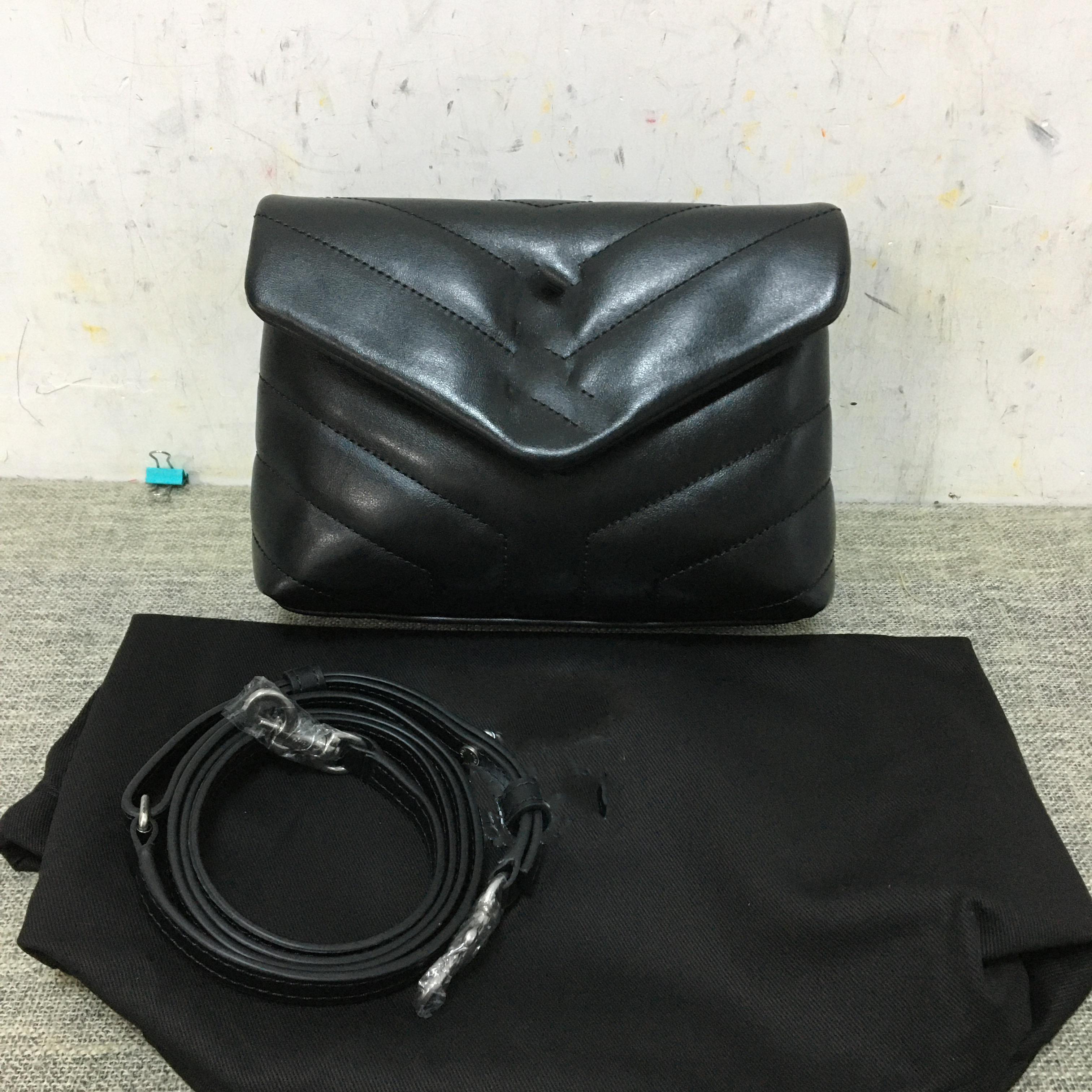 

Loulou Bag Women Handbag Luxury Flap Gold Silver Chain Shoulder Bags Designers Tote Lady Clutch Messenger Evening Crossbody Purse, Exrta shopping bag