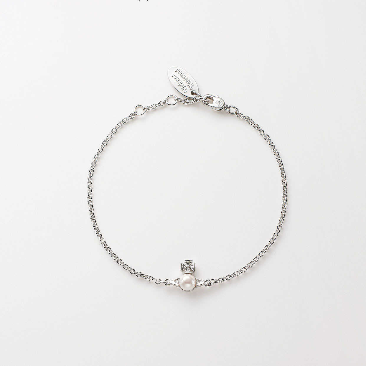 

High-version Western Empress Dowager Vivienne BALBINA Saturn mini pearl bracelet female ins minority