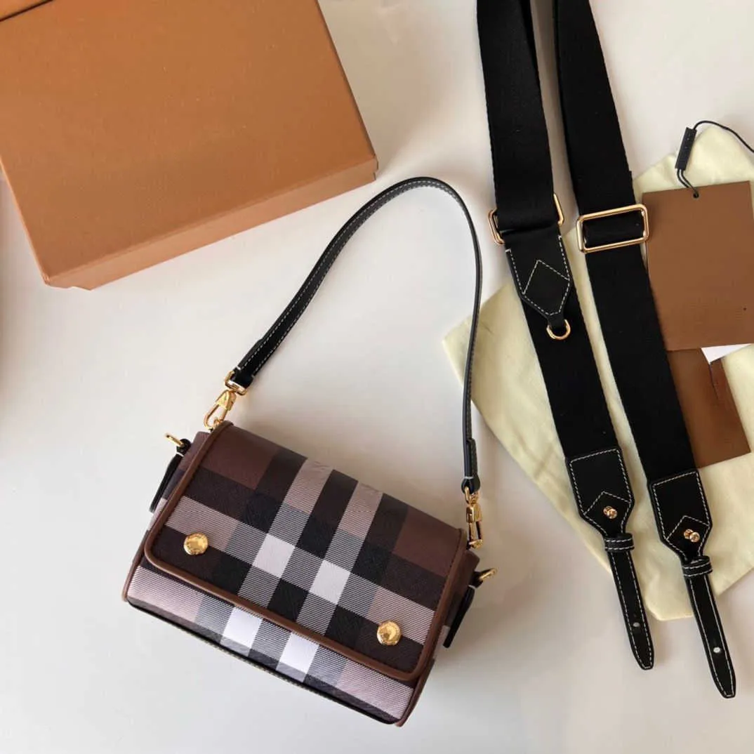 

Designer Luxury Bags For Women High Quality Brown Crossbody Handbags Vintage Leather Wallet Paris Plaid The Totes Bag Fashion Purses 1RC7