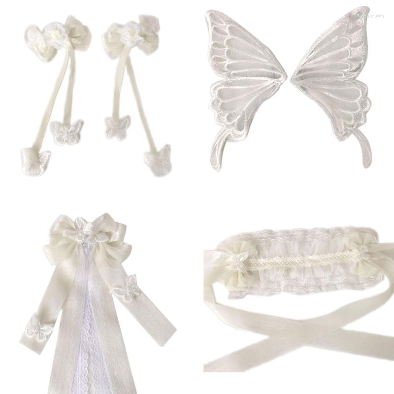

Headpieces Lovely Headband Nonslip Hair Pin Barrettes For Bridal White Color Tiara